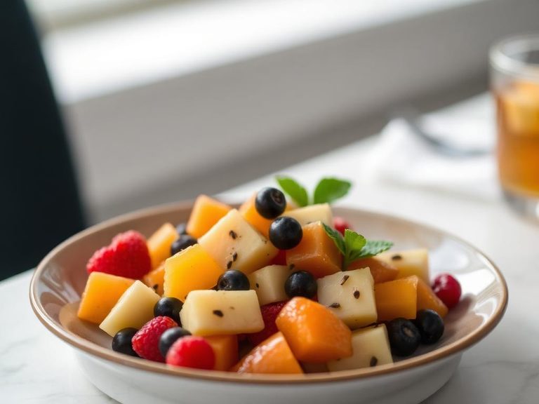 Tea-Infused Fruit Salad