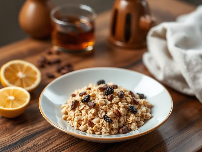 Tea-Infused Oatmeal