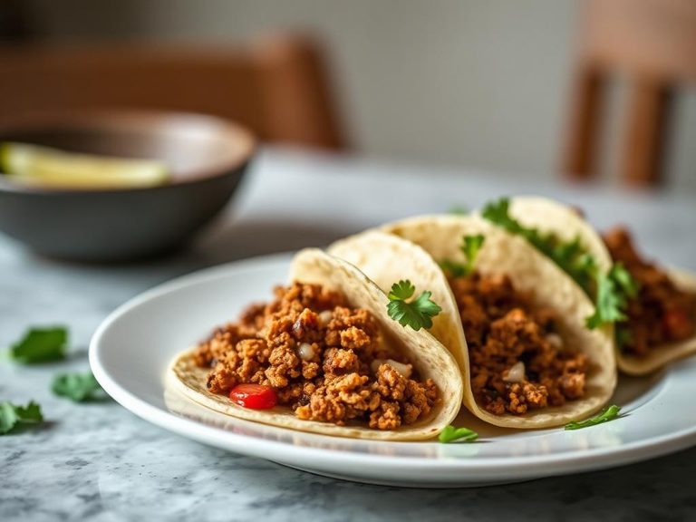 Tempeh Crumble Tacos