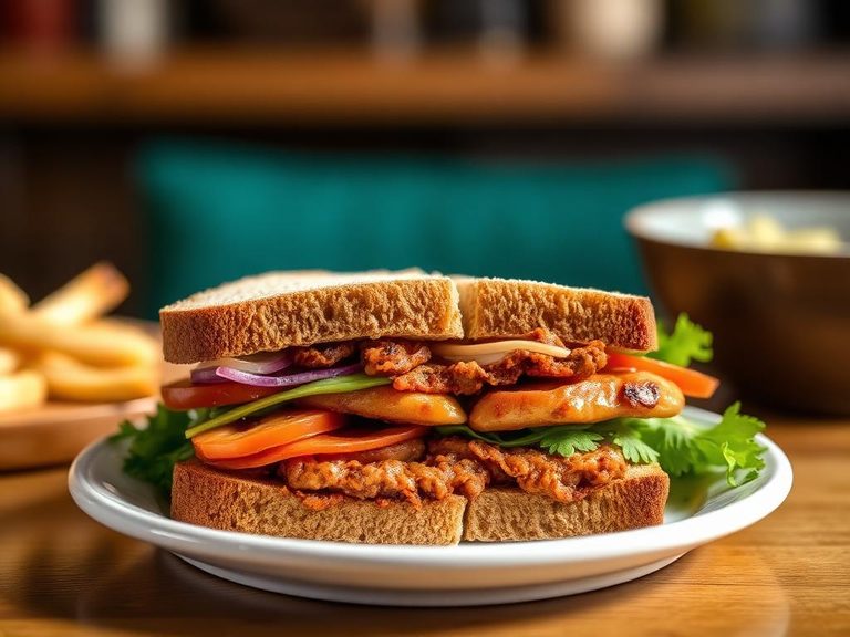 Tempeh Reuben Sandwich