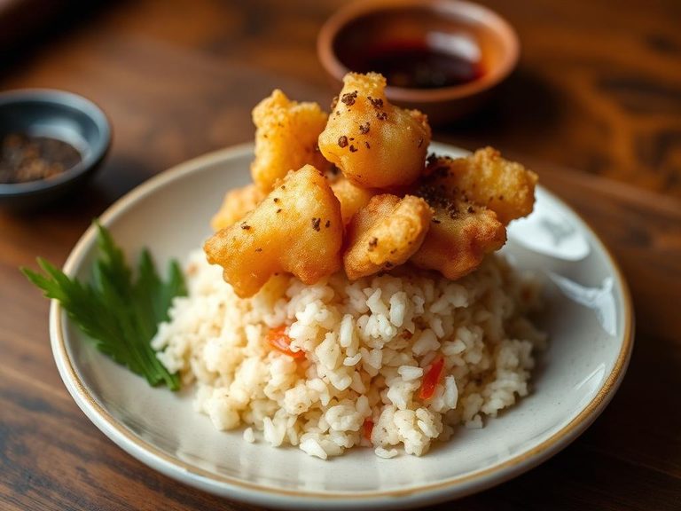 Tempura donburi