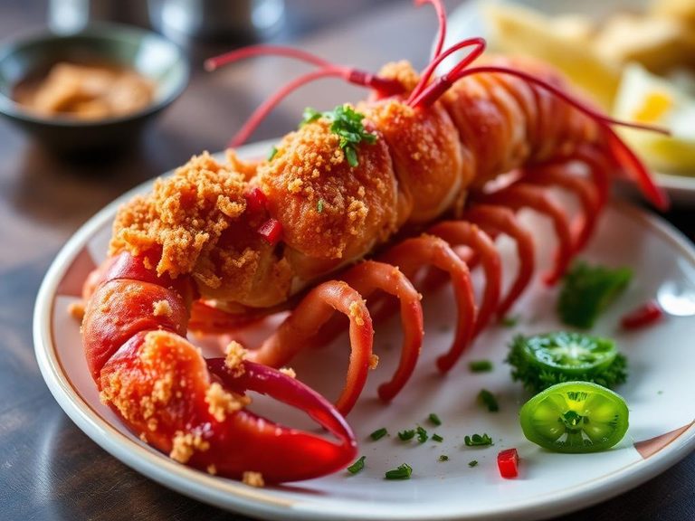 Tempura-style Crayfish