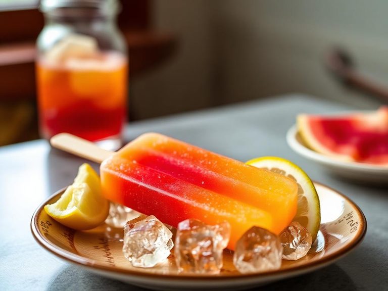 Tequila Sunrise Popsicle
