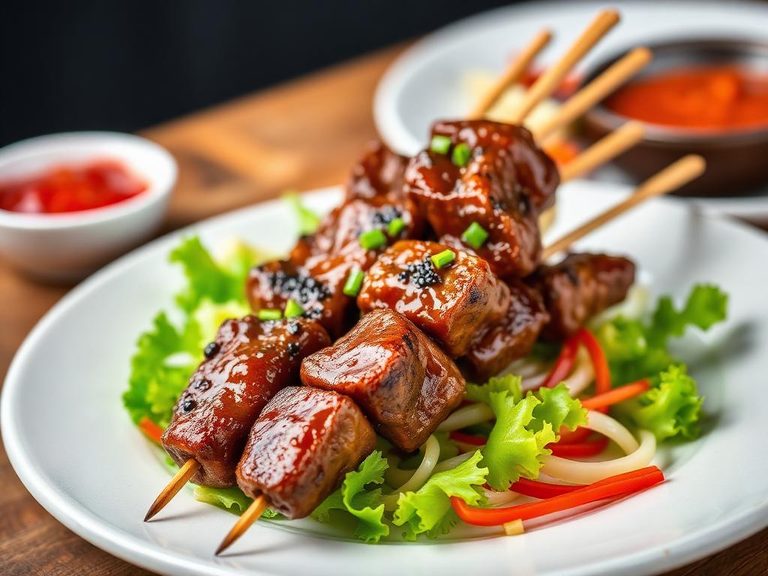 Teriyaki Beef Skewers