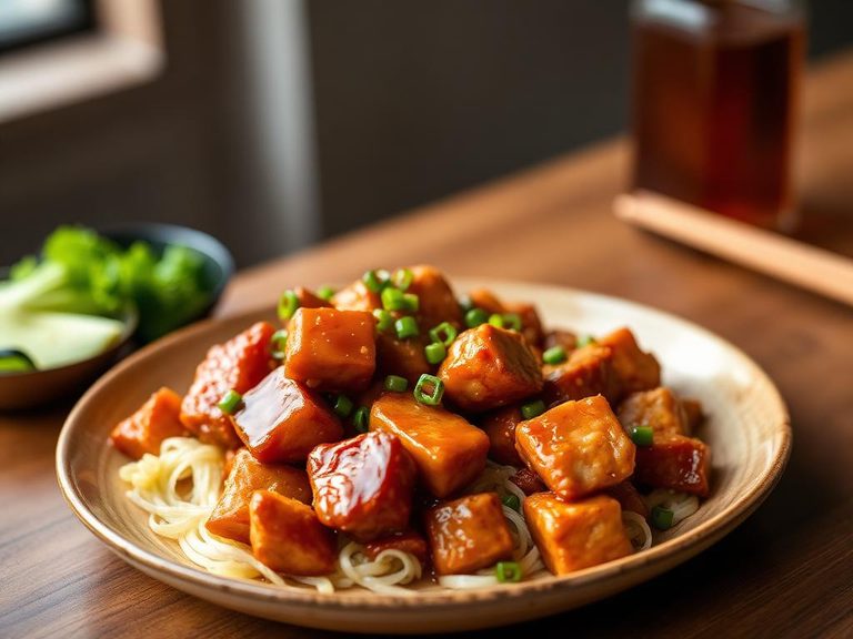 Teriyaki chicken or tofu