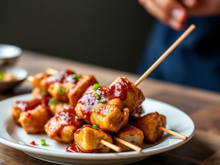 Teriyaki Chicken Skewers