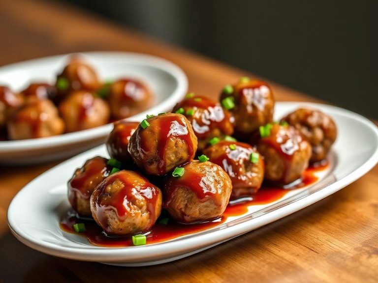 Teriyaki Glazed Meatballs