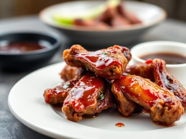 Teriyaki Glazed Wings