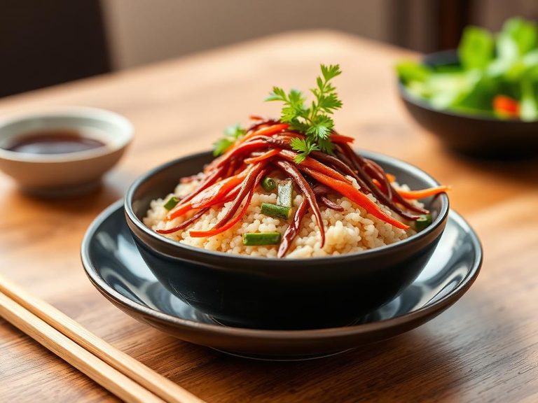 Teriyaki rice bowl