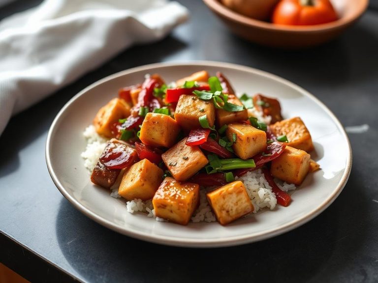 Teriyaki Tofu Stir-fry