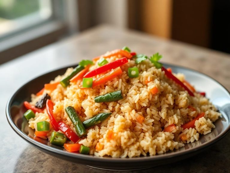 Teriyaki Vegetable Rice