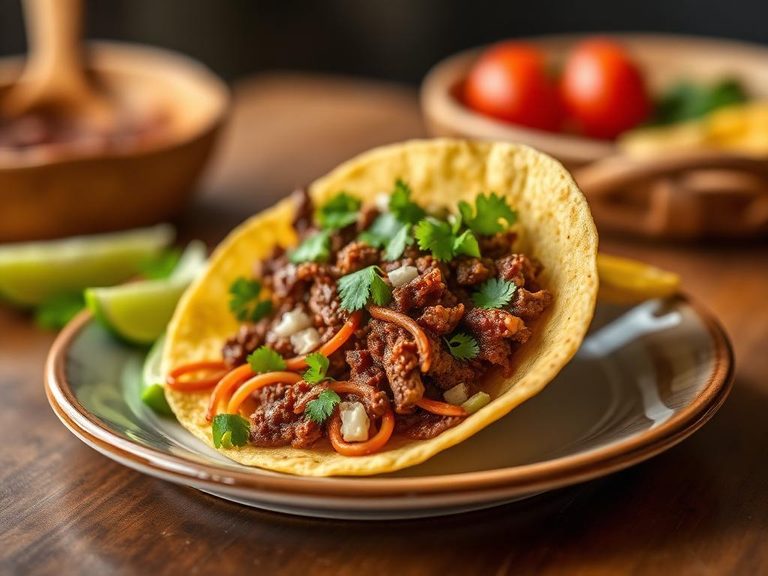 Tex-Mex Beef Taco