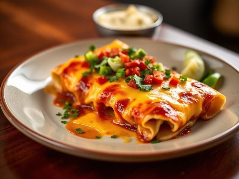 Tex-Mex Cheese Enchiladas