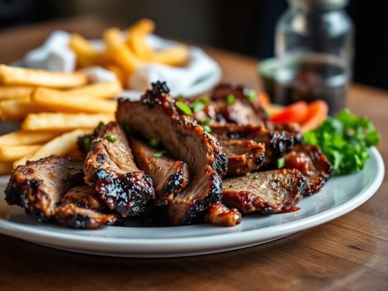 Texas-style barbecue brisket