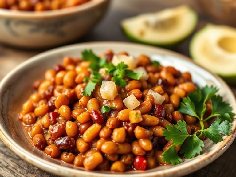 Texas-style charro beans