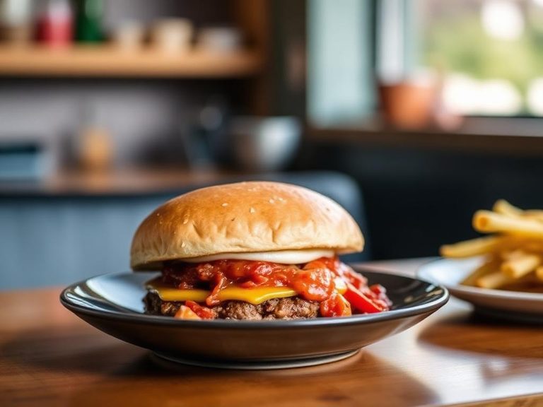 Texas-Style Chiliburger