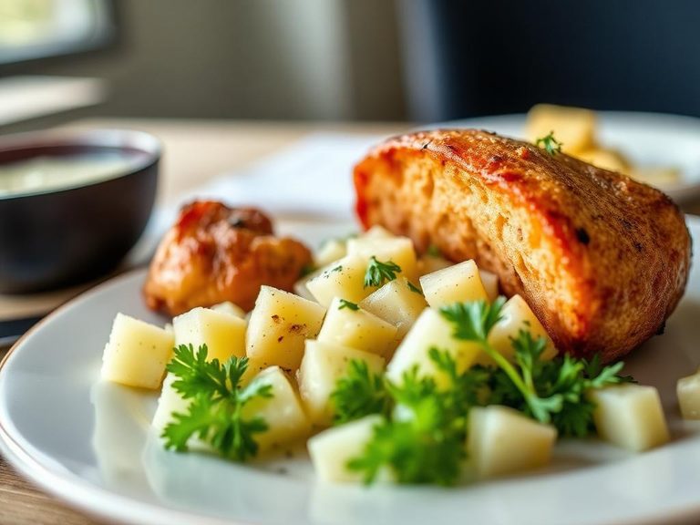 Thüringer with potato salad