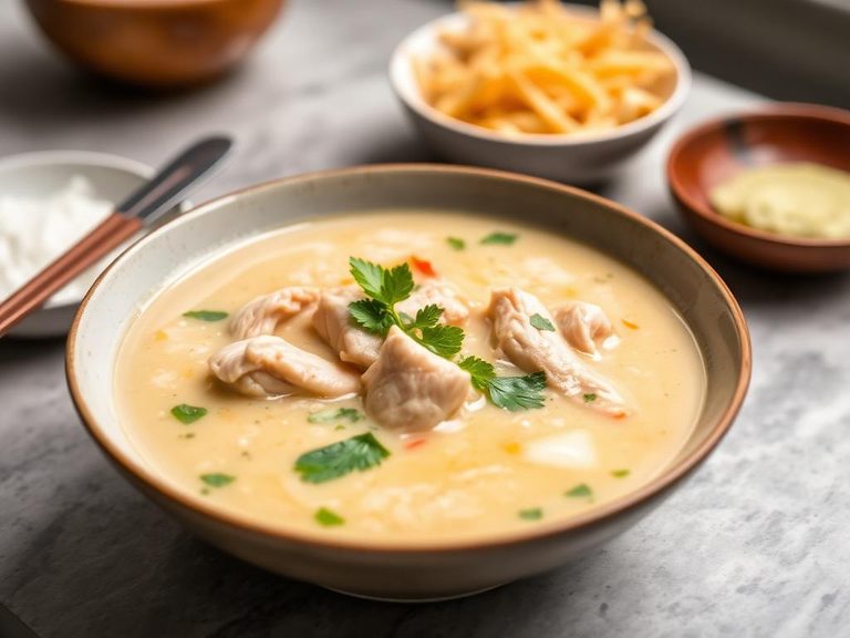 Thai Coconut Chicken Soup