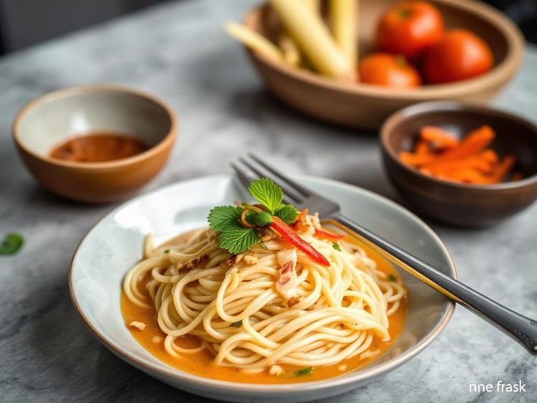 Thai Coconut Curry Noodles