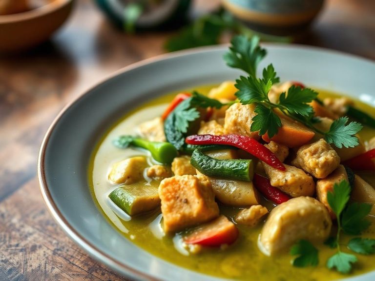 Thai Green Curry with Vegetables