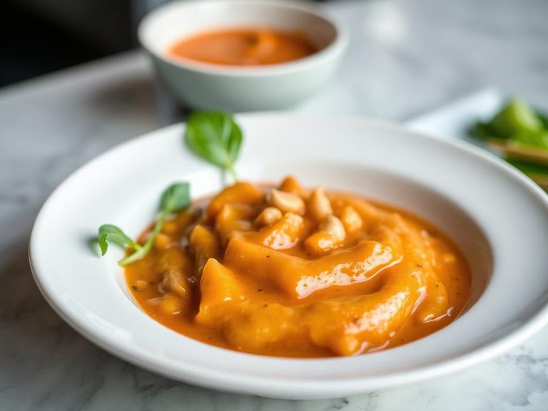 Thai peanut sauce (often uses cashew)