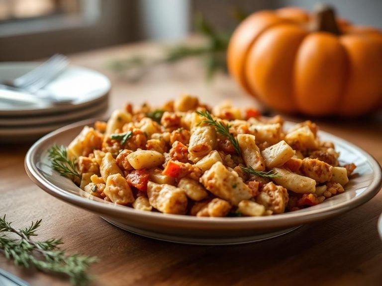 Thanksgiving Leftover Casserole