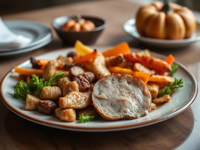 Thanksgiving Leftover Plate