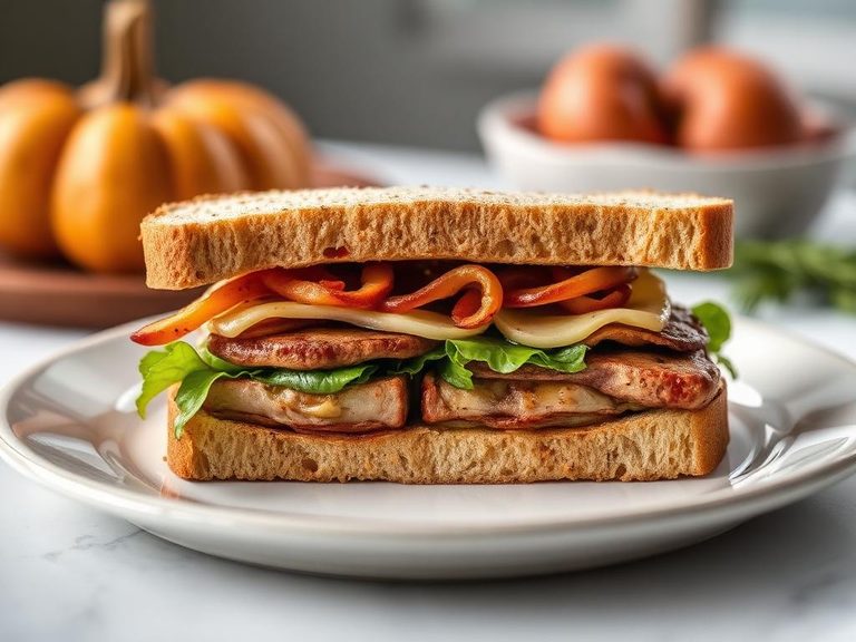 Thanksgiving Leftover Sandwich