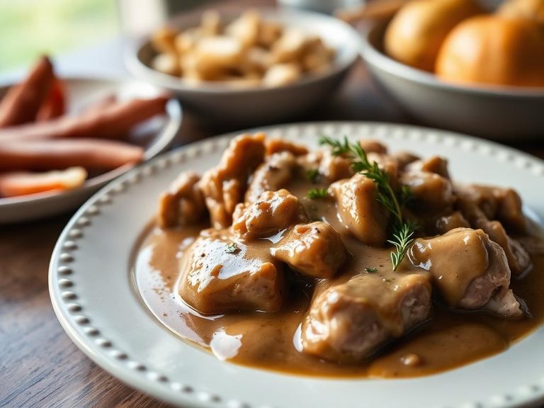 Thanksgiving Turkey Giblet Gravy