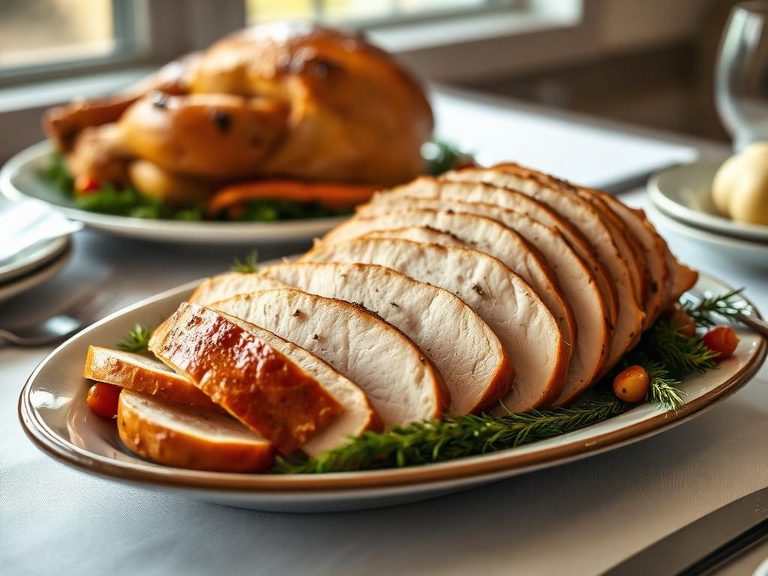Thanksgiving Turkey (sliced)