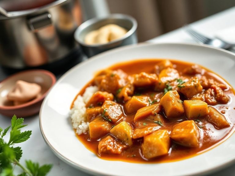 Thickened stews and gravies