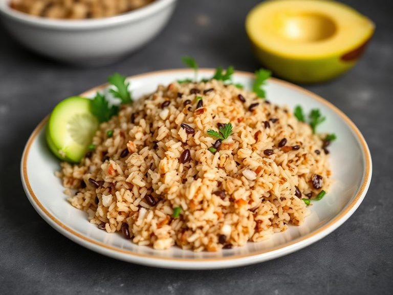 Three-Grain Pilaf