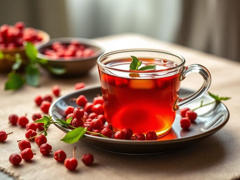 Tibetan goji berry tea