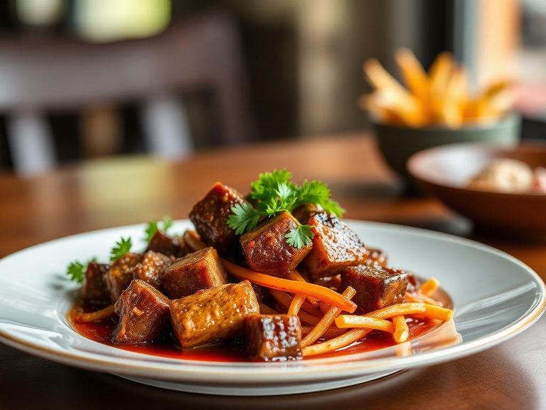 Tibs (sautéed meat with vegetables)