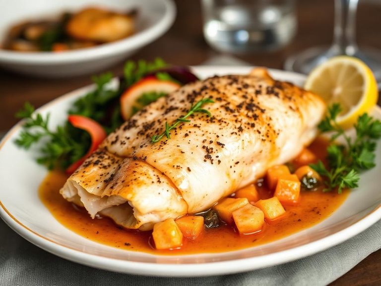 Tilefish en Papillote
