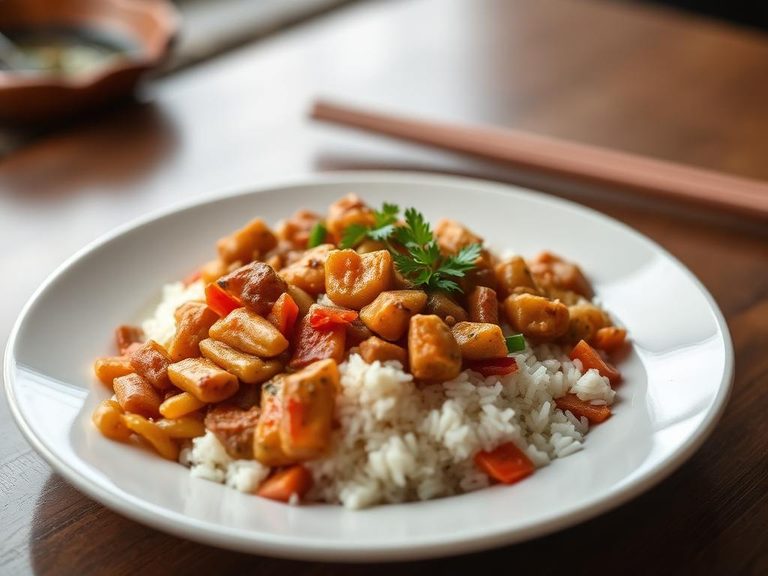 Tipnuk with rice