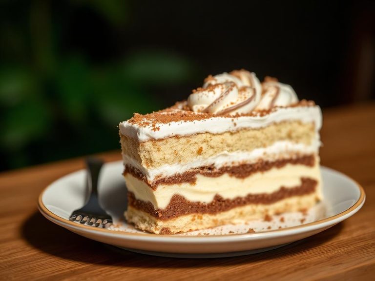 Tiramisu Ice Cream Cake