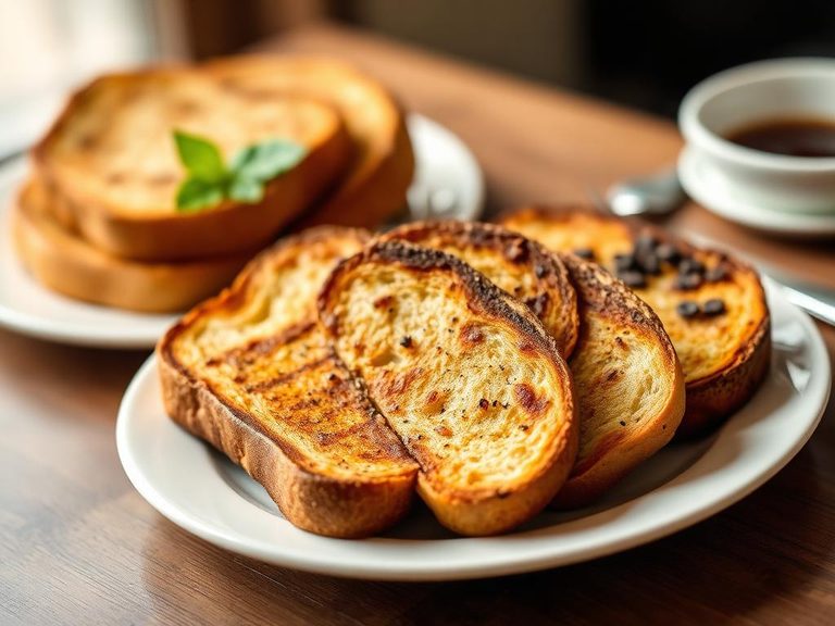 Toast and bread