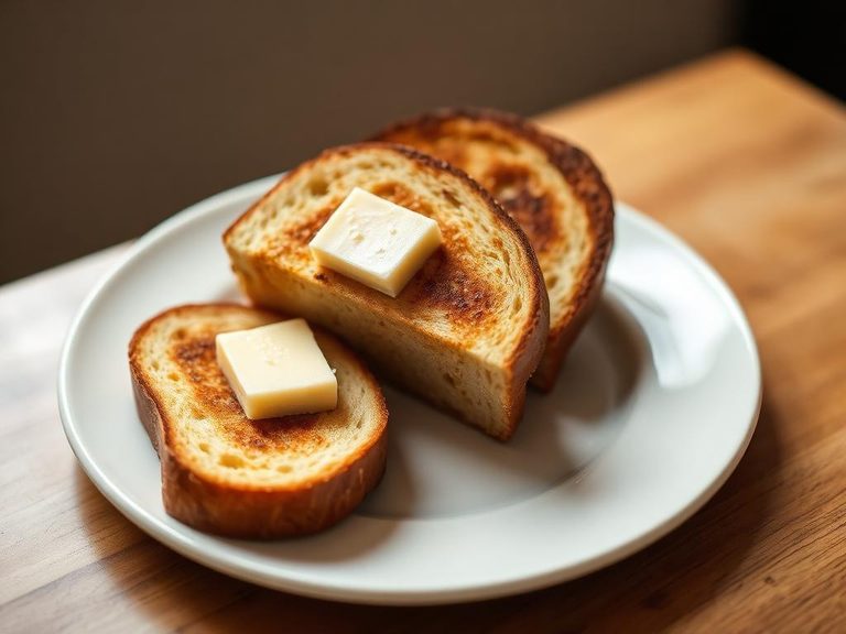 Toast and butter