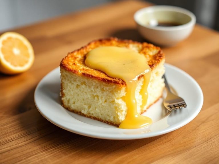 Toasted Angel Food Cake with Lemon Curd