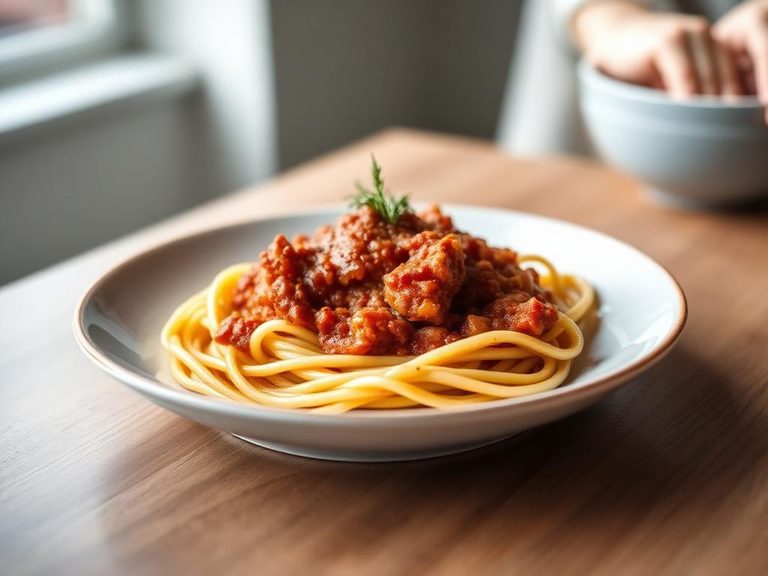 Toddler bolognese