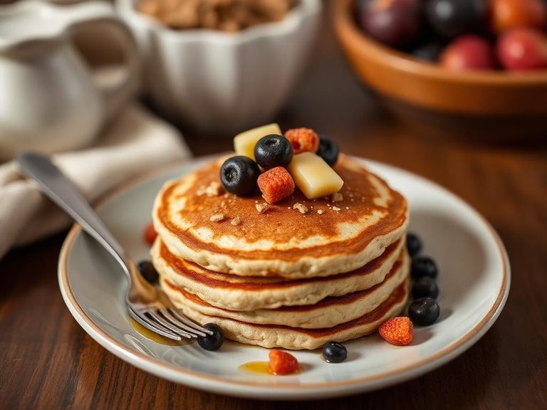 Toddler Oatmeal Pancakes