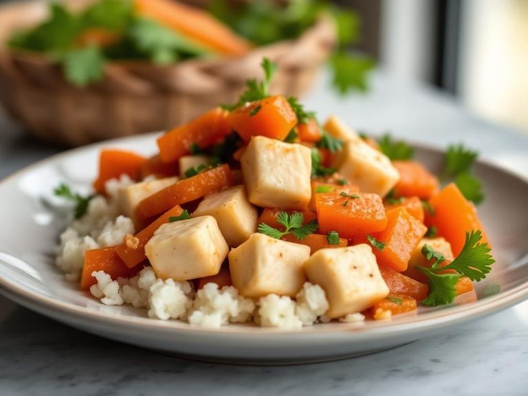 Tofu and Carrot Sauté