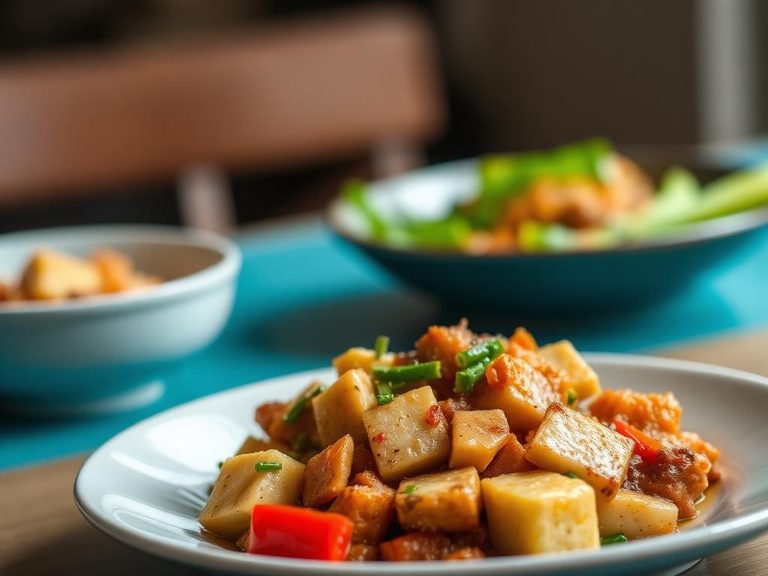 Tofu and Pork Stir-fry