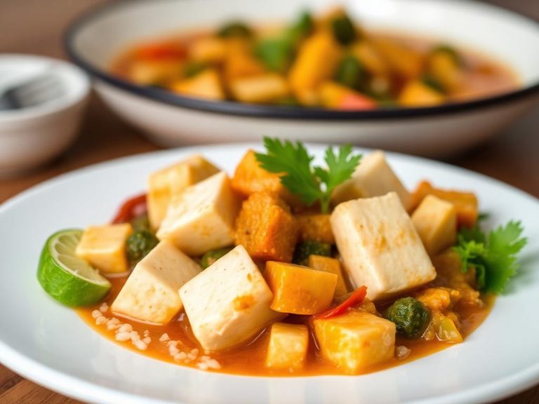 Tofu and Vegetable Curry