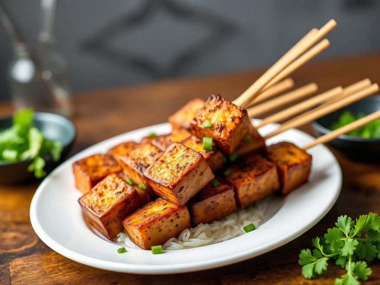 Tofu Satay Skewers