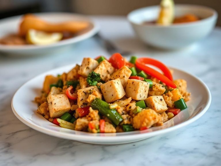 Tofu Scramble with Vegetables