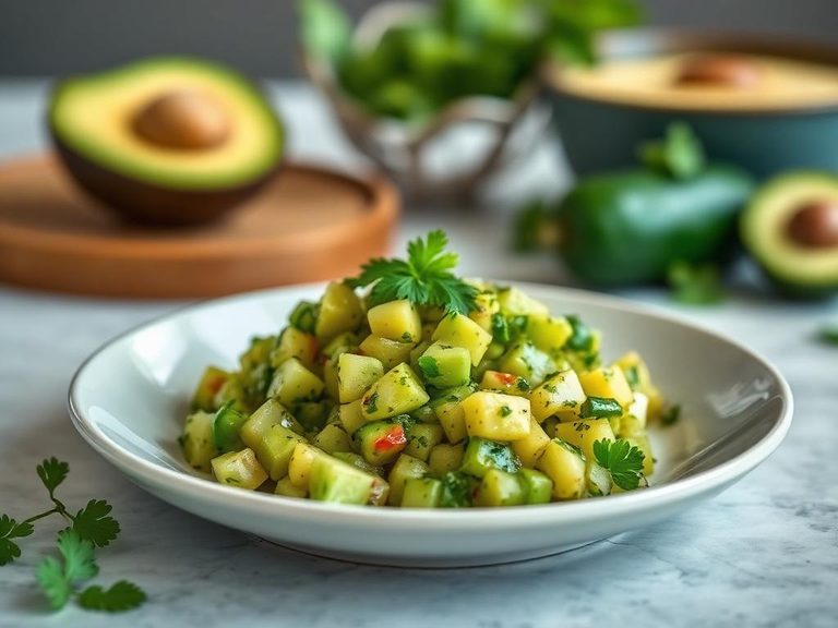Tomatillo-Avocado Salsa