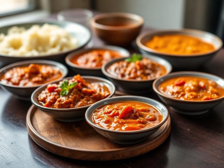 Tomato-based curry pastes
