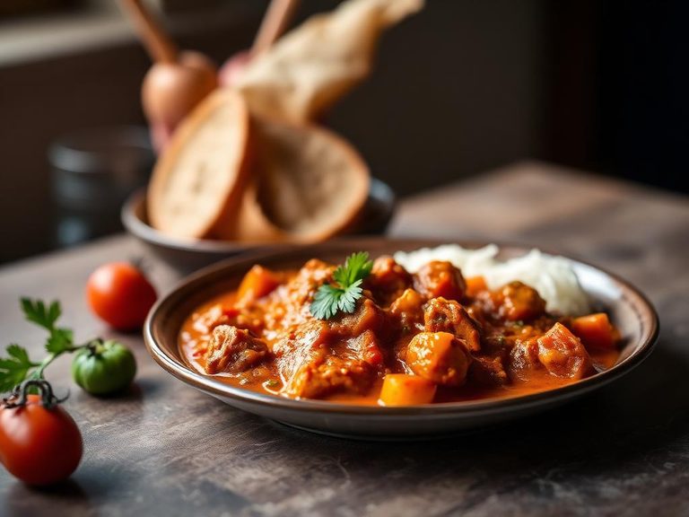Tomato-based Curry
